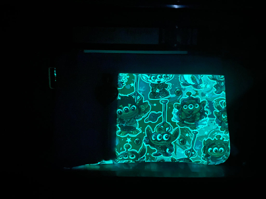 Disney Glow in the Dark Aliens Mini Clutch