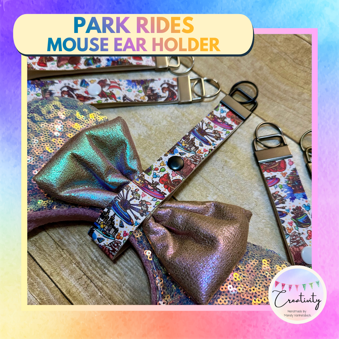 Mouse Ear Holder: Park Rides
