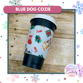 Blue Dog Coffee Cup Cozy