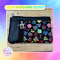 Neon Wars Mini Clutch
