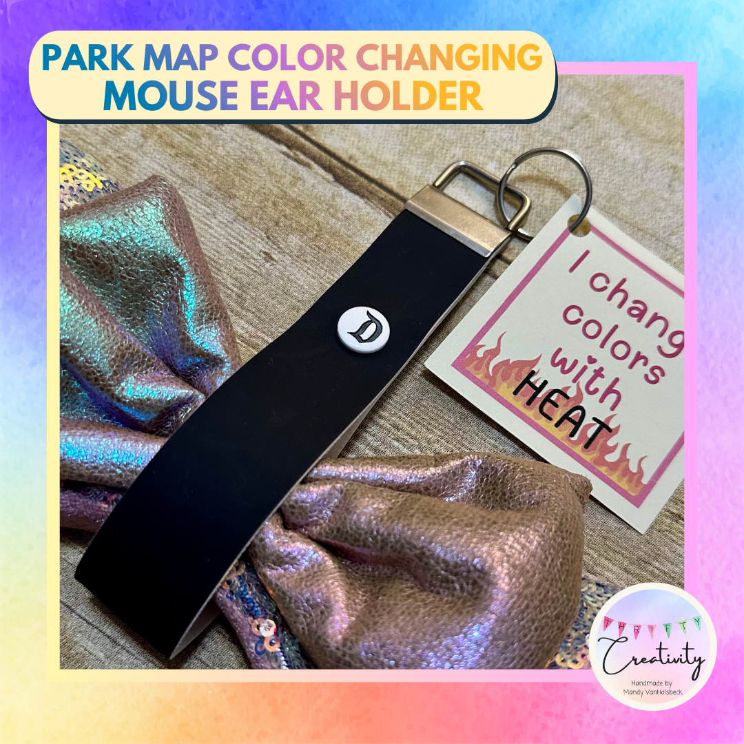 Mouse Ear Holder: Park Map Color Changing