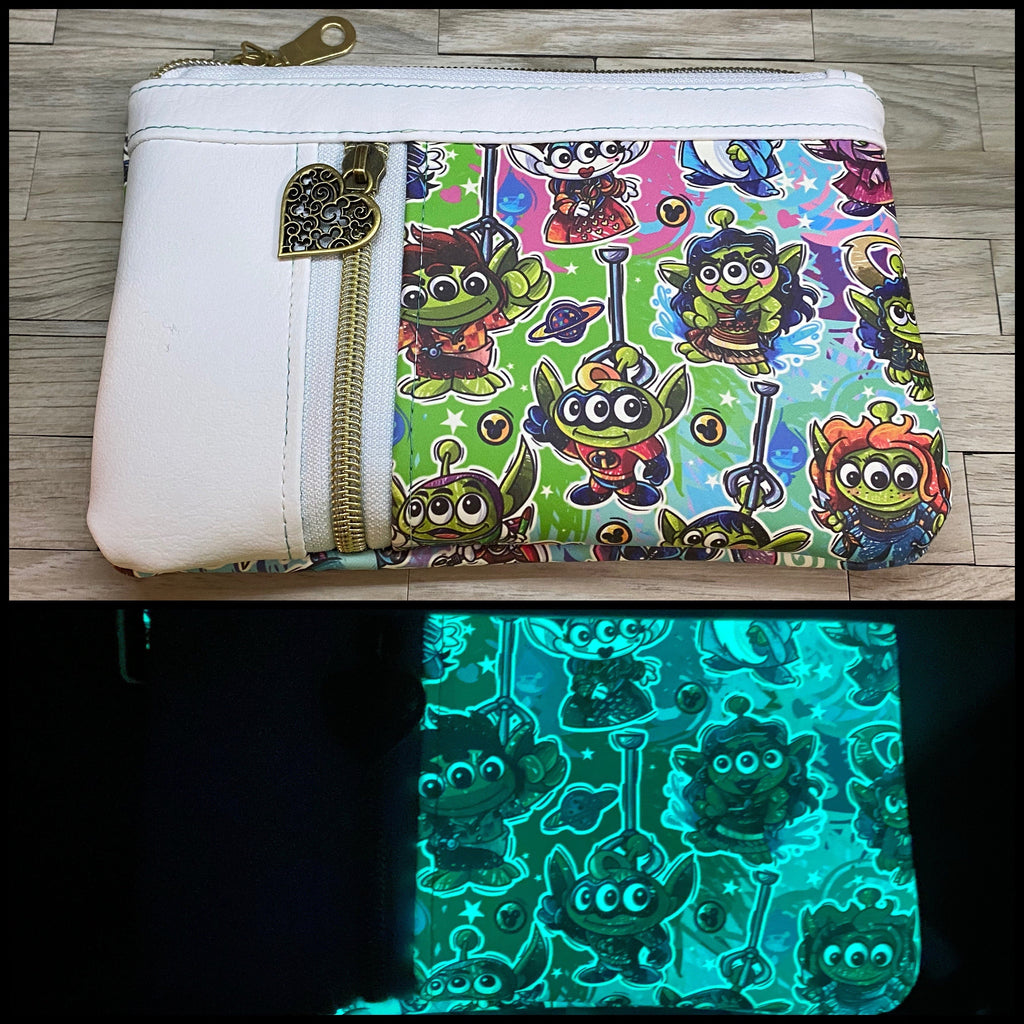 Disney Glow in the Dark Aliens Mini Clutch