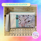 TS Doodles Clutch