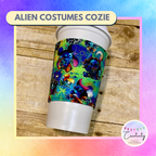 Alien Costumes Reversible Coffee Cup Cozy