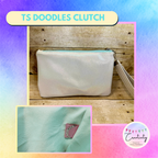 TS Doodles Clutch