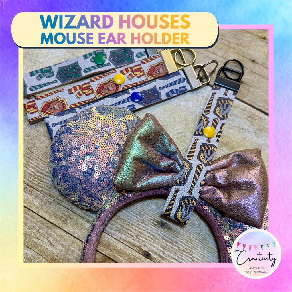Mouse Ear Holder: Wizard Houses
