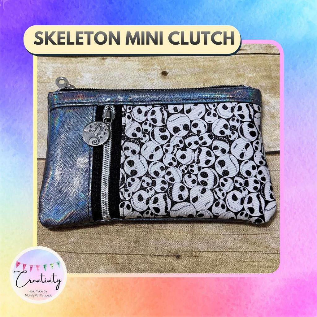 Skeleton Mini Clutch