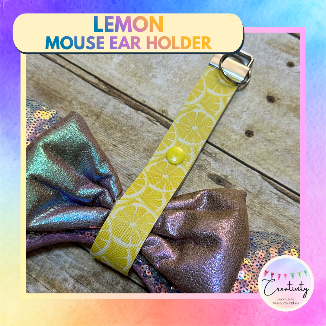 Mouse Ear Holder: Lemon