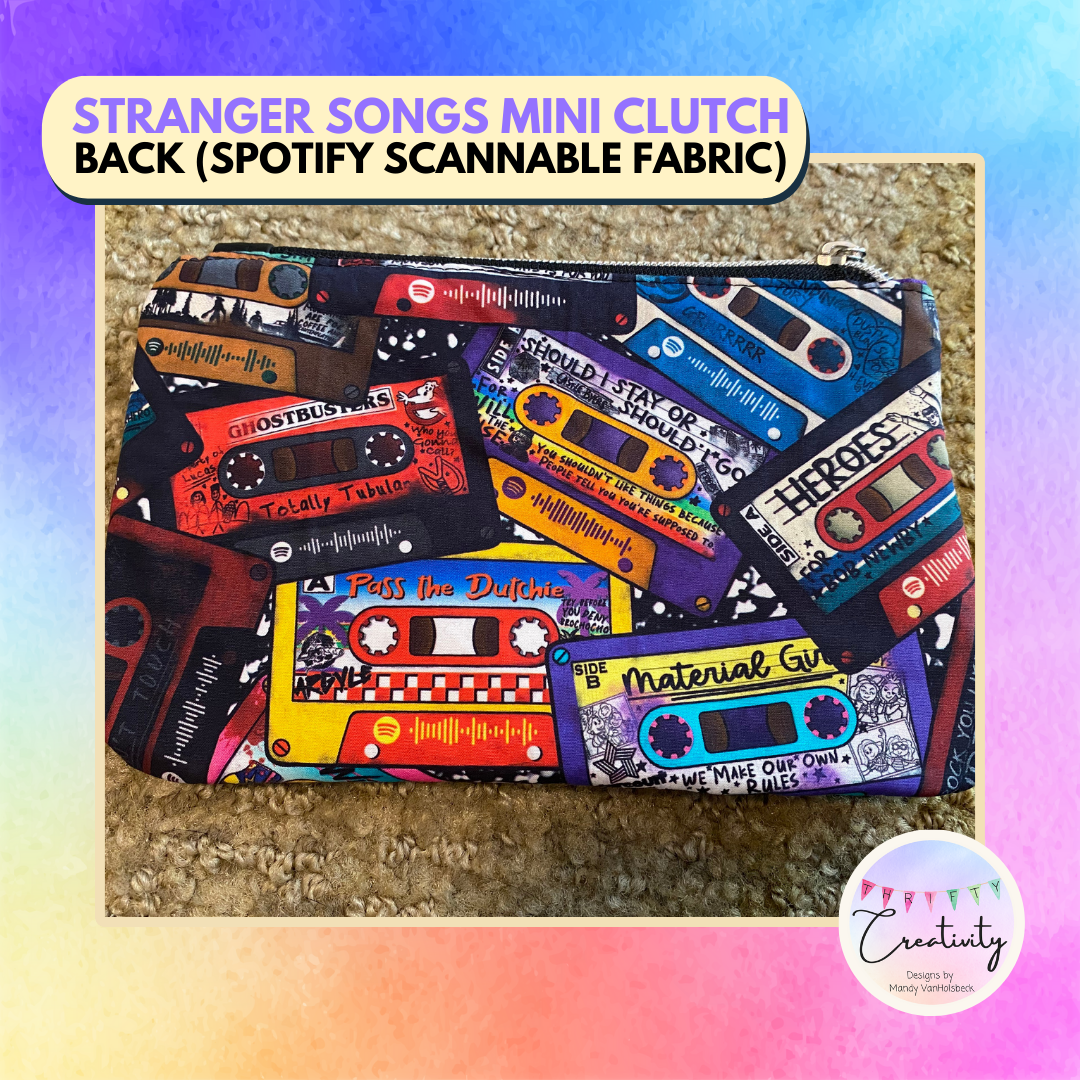 Stranger Songs Mini Clutch