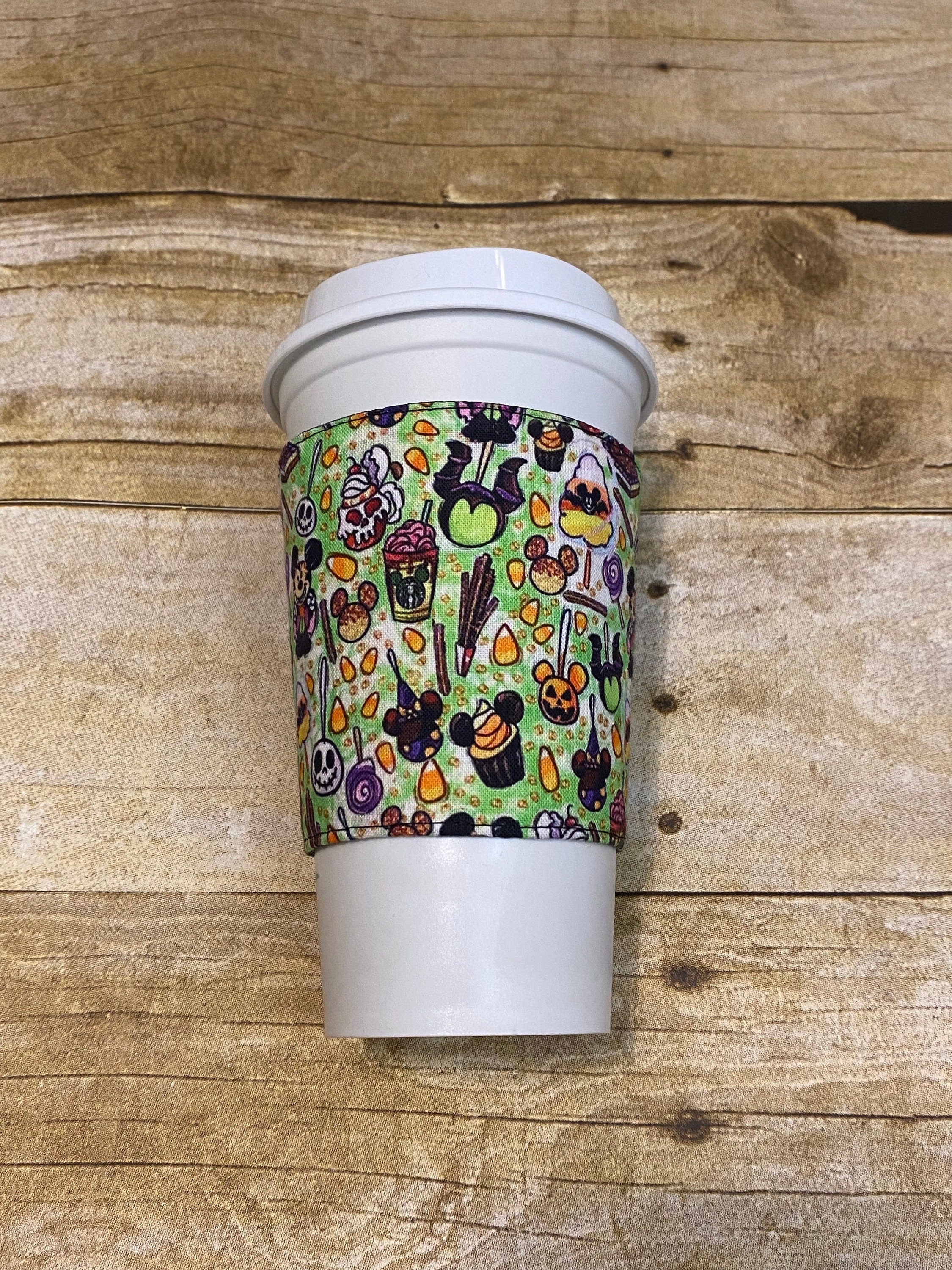 Spooky Snacks Reversible Coffee Cup Cozy
