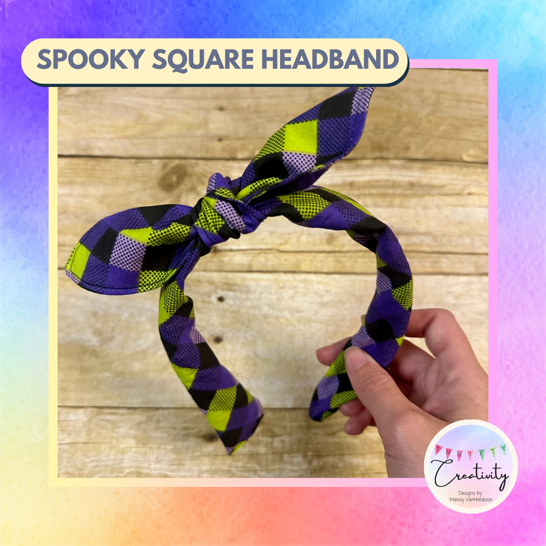 Spooky Square Headband