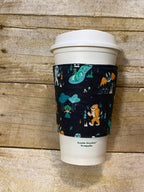 Cryptid Reversible Coffee Cup Cozy
