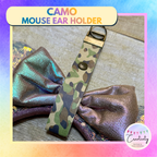 Mouse Ear Holder: Camo