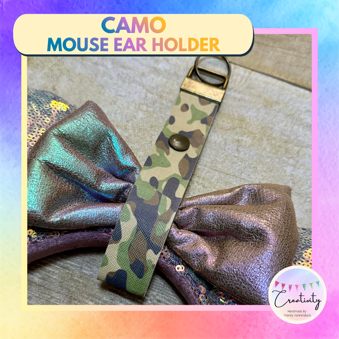 Mouse Ear Holder: Camo