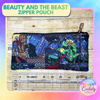Beauty and the Beast Zipper Pouch