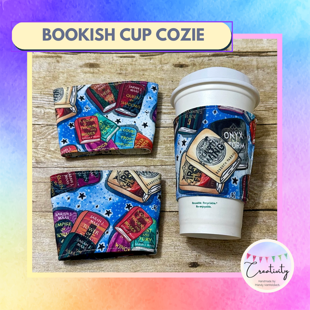 Bookish Cup Cozy