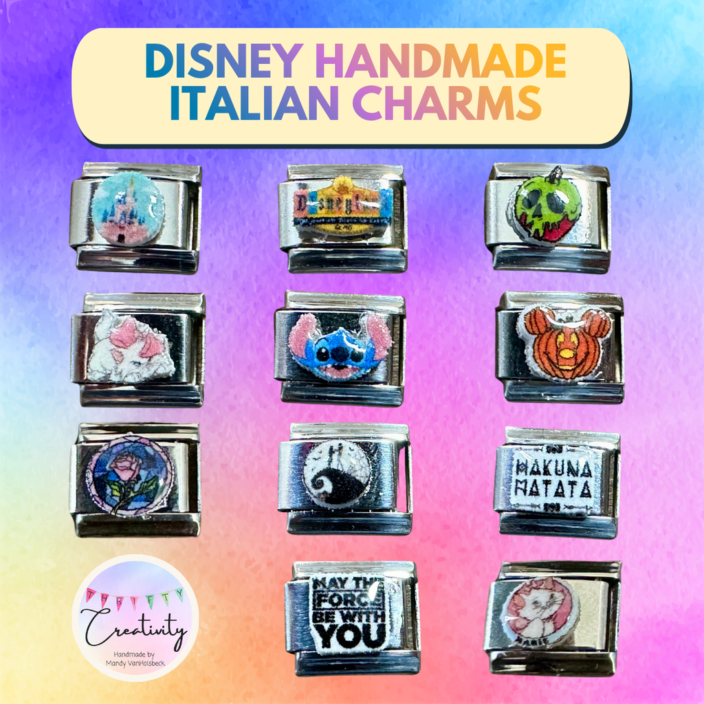 Handmade Italian Charm: Disney