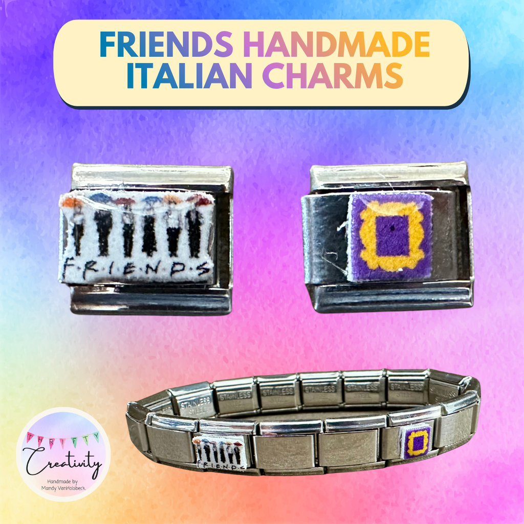 Handmade Italian Charm: Friends