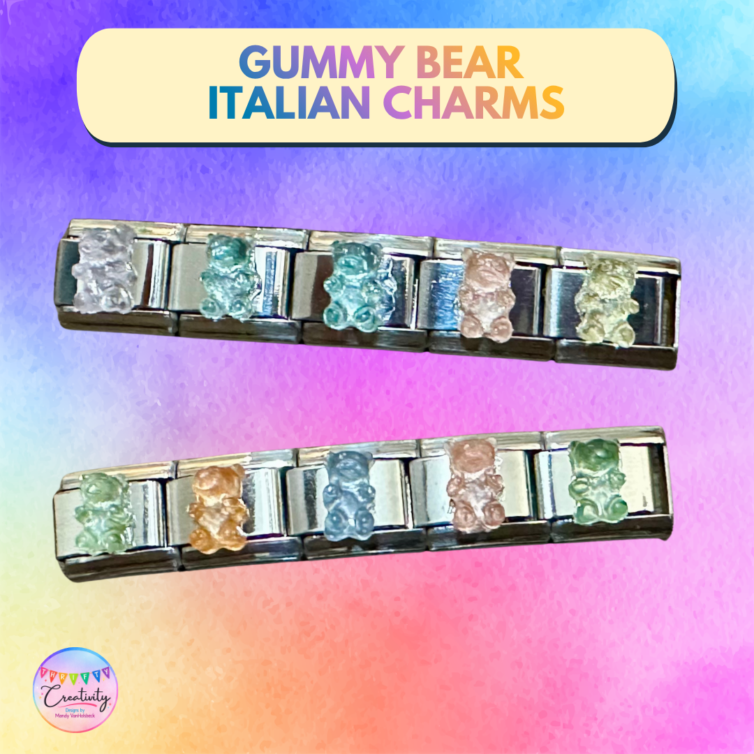 Handmade Italian Charm: Gummy Bear