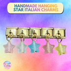 Handmade Italian Charm: Hanging Star