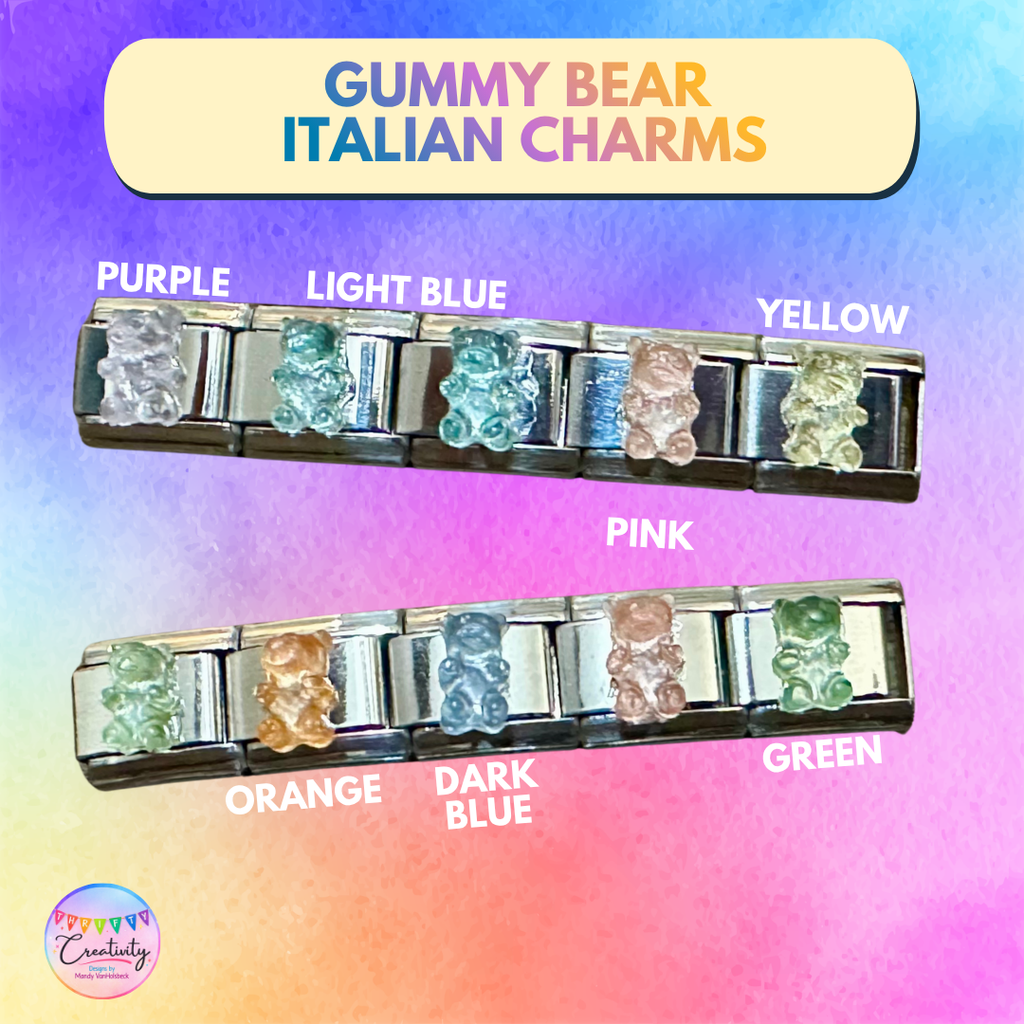 Handmade Italian Charm: Gummy Bear