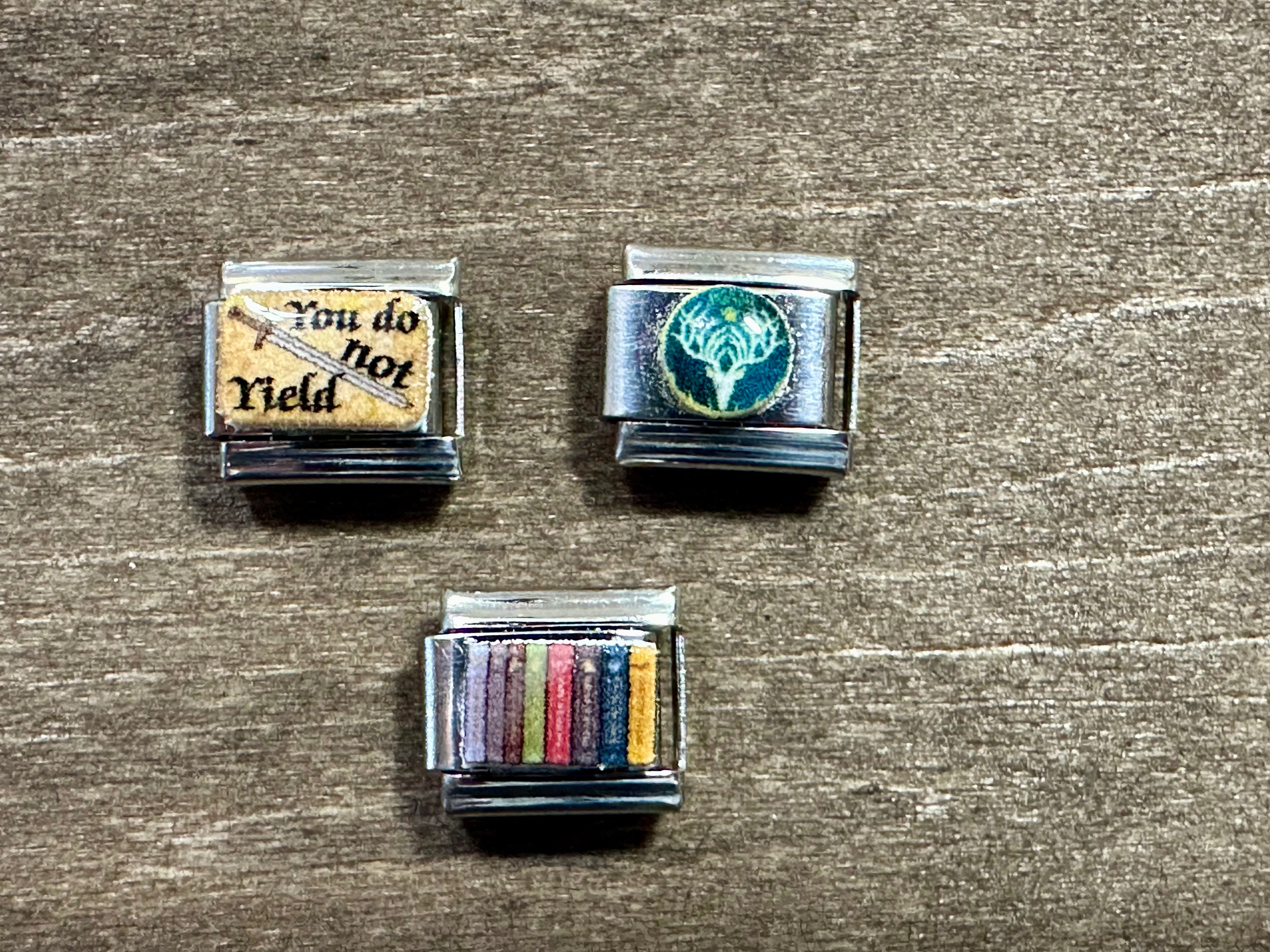 Handmade Italian Charm: Bookish