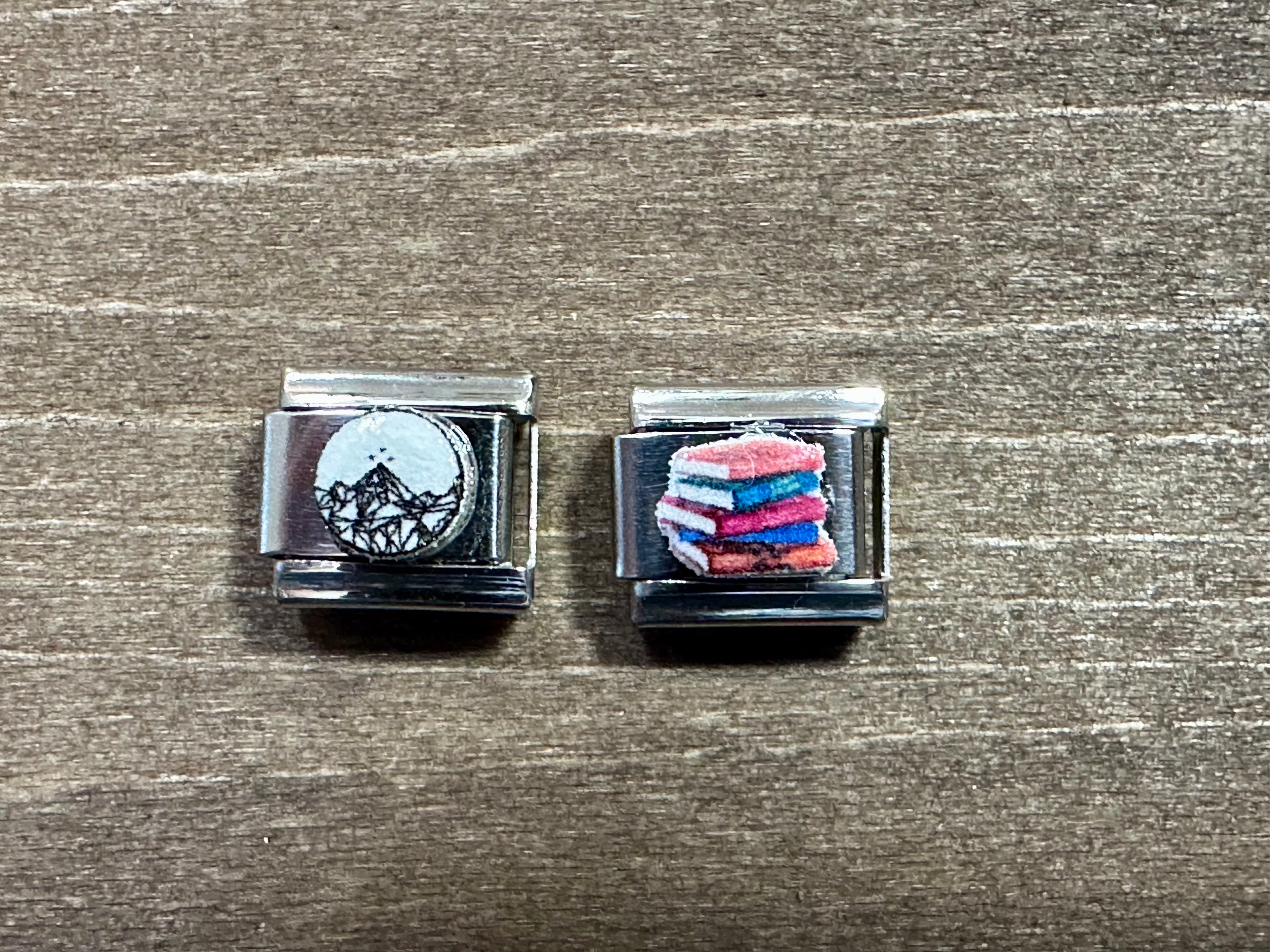 Handmade Italian Charm: Bookish