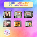 Handmade Italian Charm: Jesus
