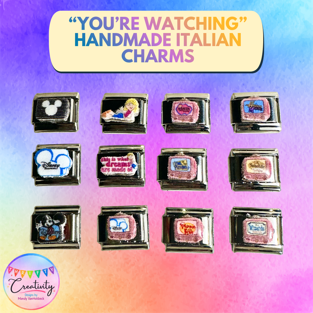 Handmade Italian Charm: You're Watching