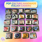 Handmade Italian Charm: Pop Culture