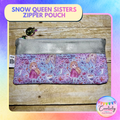Snow Queen Zipper Pouch