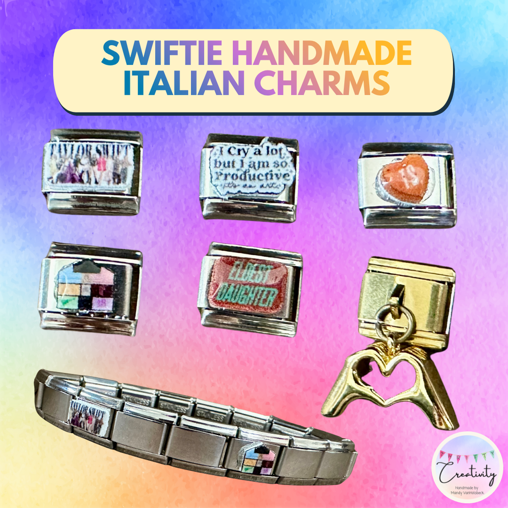 Handmade Italian Charm: Swiftie