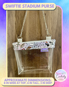 TS Doodles Clear Stadium Bag