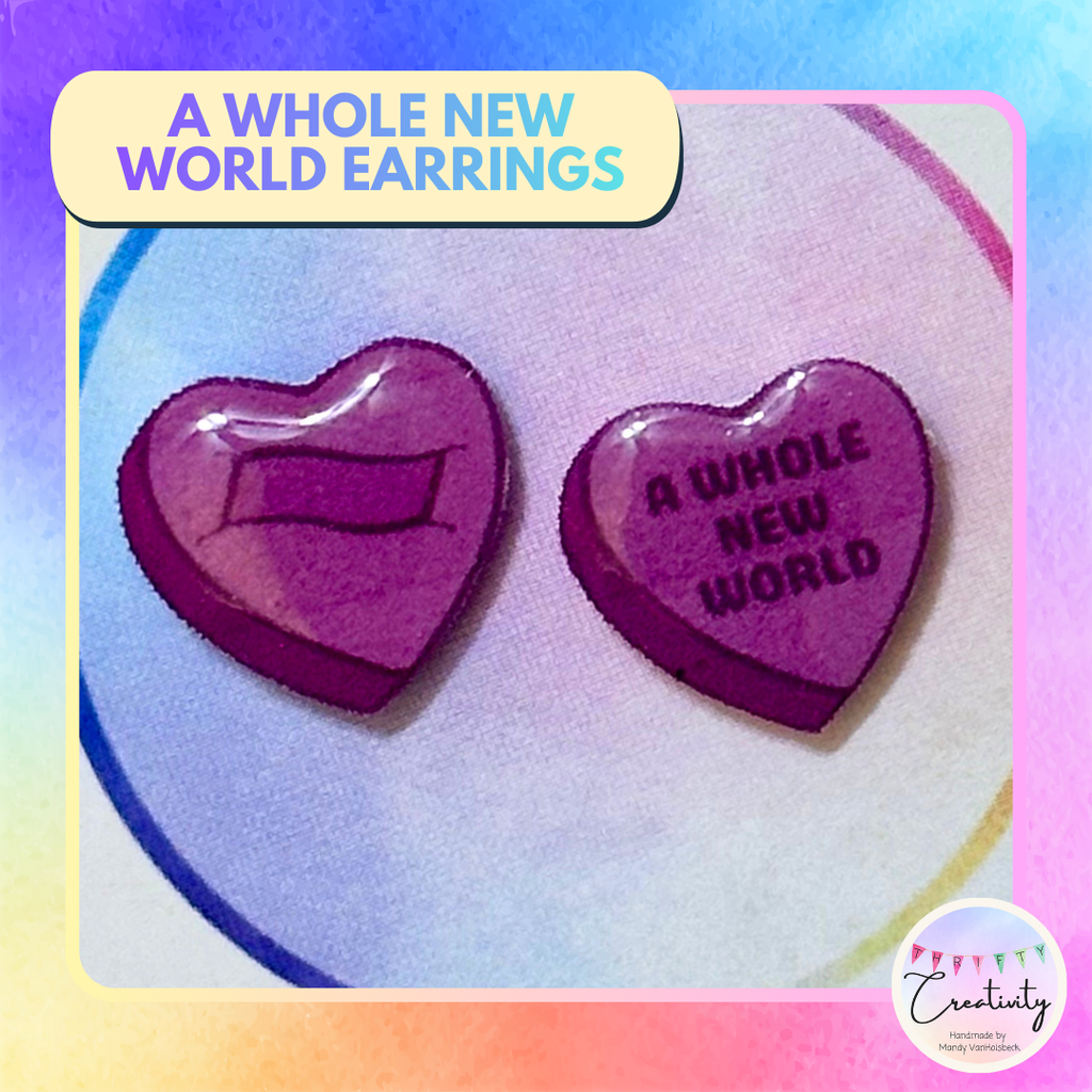 Mouse Parks Earrings: A Whole New World