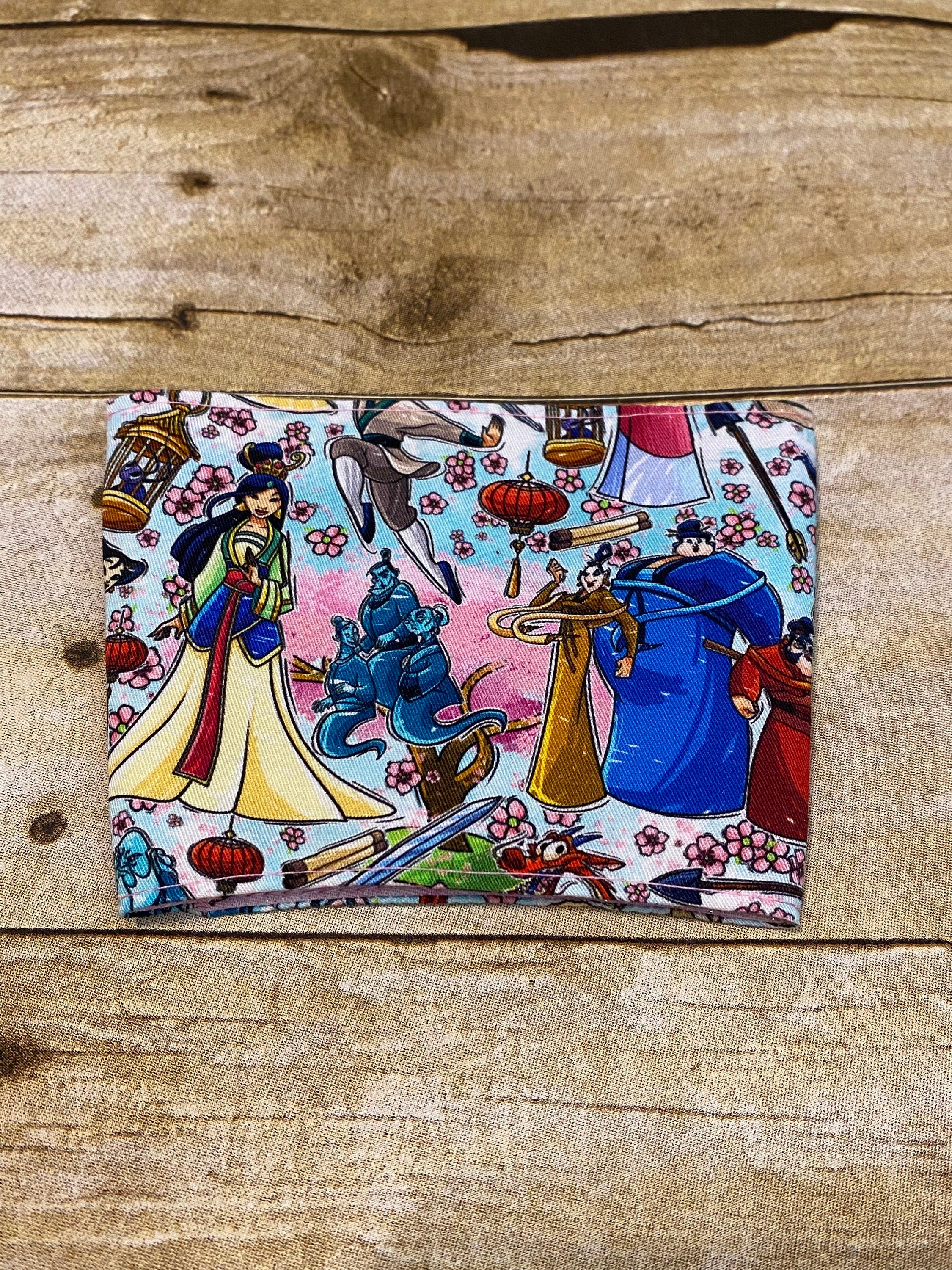 Mulan Reversible Coffee Cup Cozy