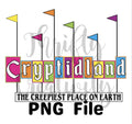 Cryptid Cryptidland Creepiest Place of Earth Individual Transparent PNG File
