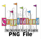 Cryptid Cryptidland Creepiest Place of Earth Individual Transparent PNG File