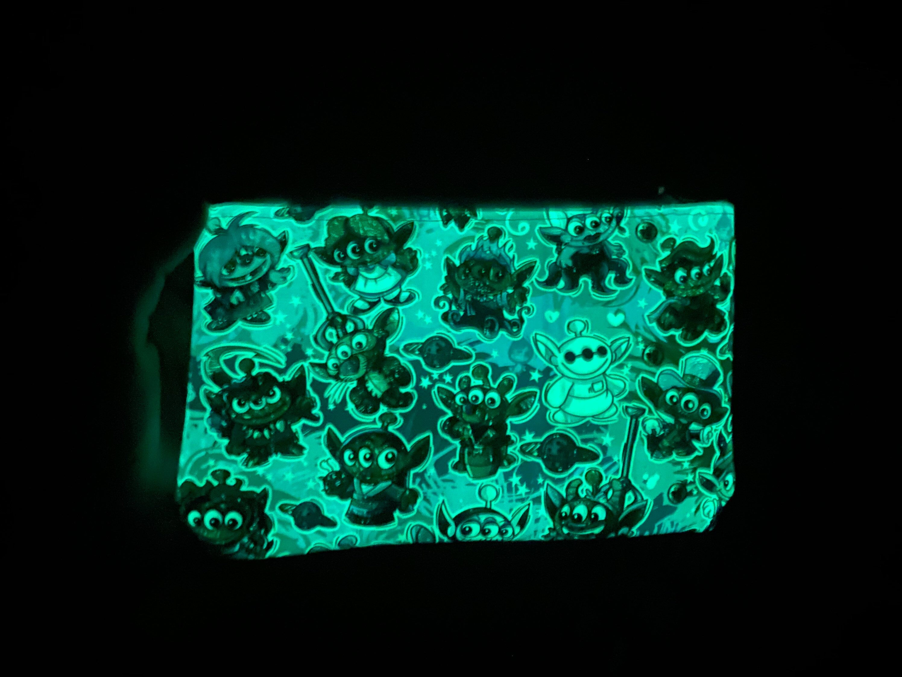 Disney Glow in the Dark Aliens Mini Clutch