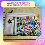 Warrior Princess Mini Zippy Clutch